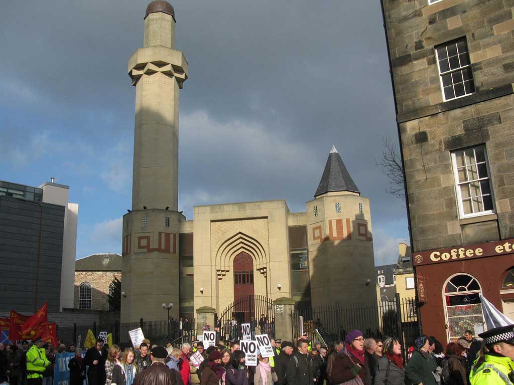 Demo against the SDL, Edinburgh, 20 February 2010